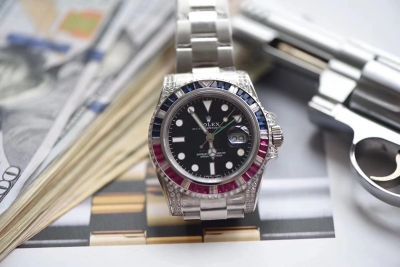 ROLEX GMT Master Fake GMT-Master II Automatic Movement Premium Steel 40MM Watch